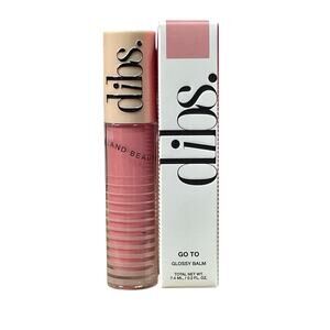 Dibs Go To Glossy Balm – Effortless Pink New in Box, Juicy Shine That Stays Put